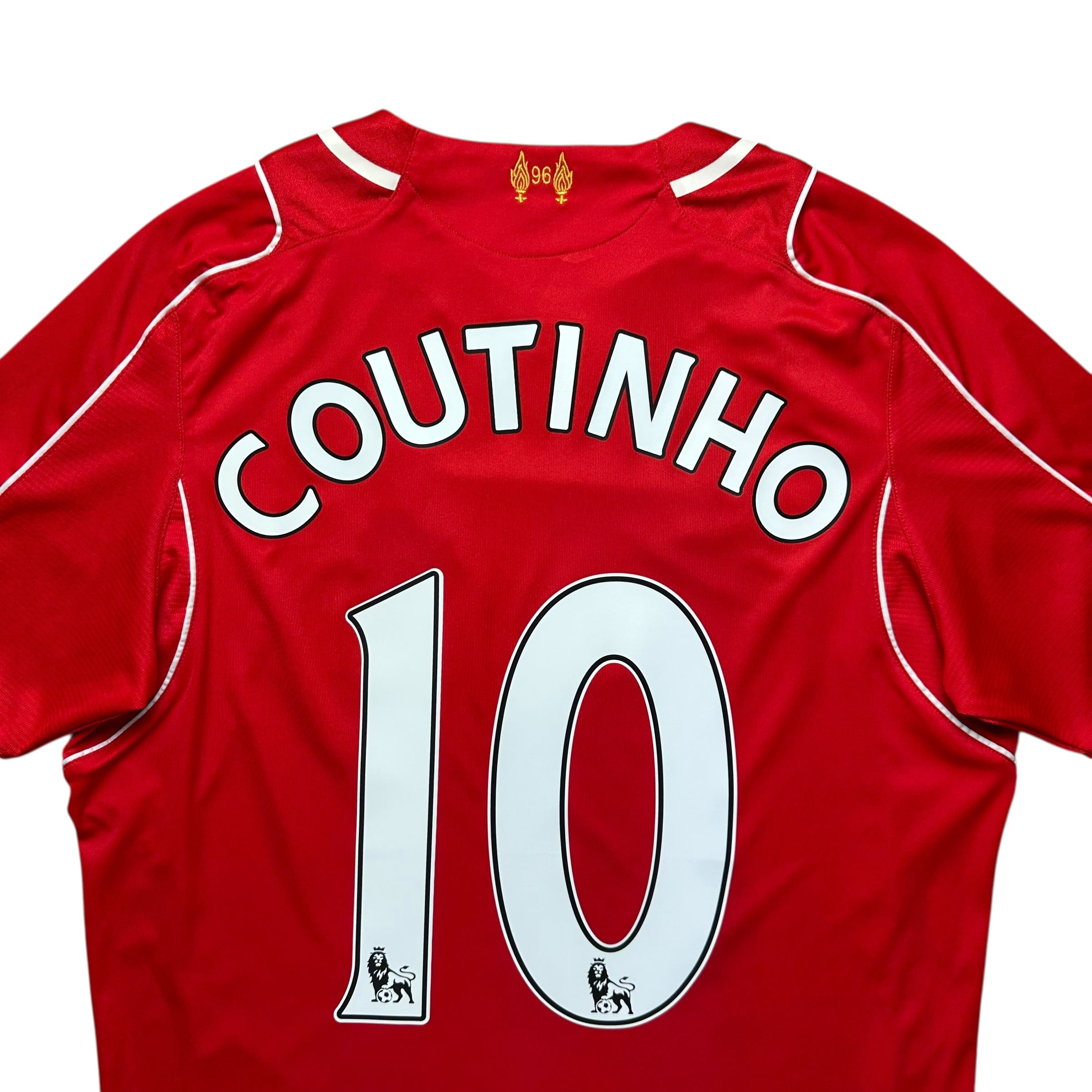 Liverpool 2014-15 Home Shirt (M) Coutinho #10